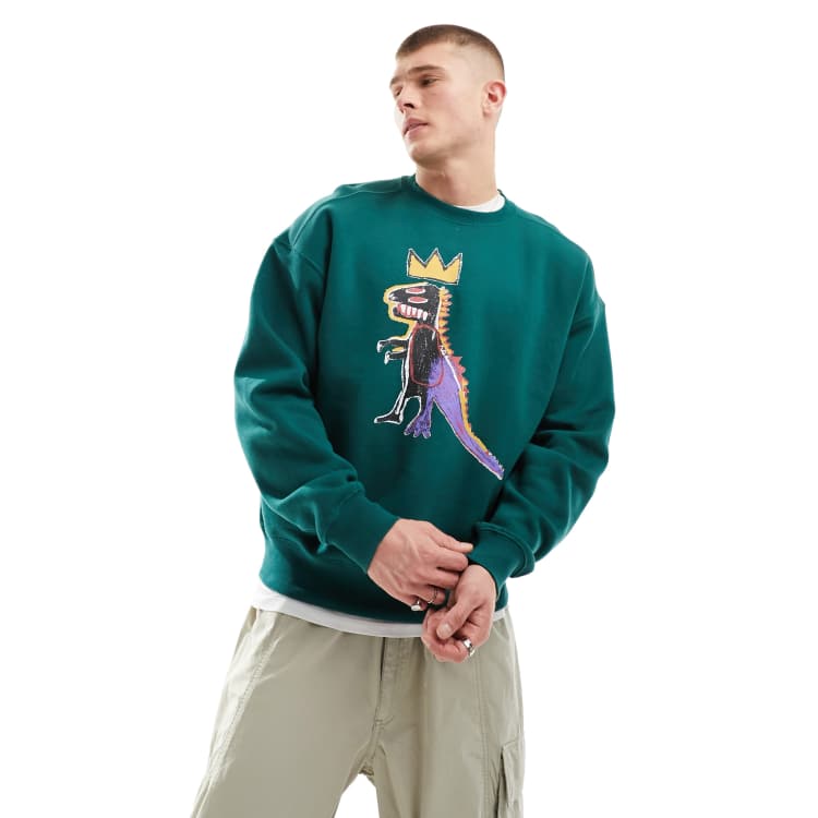 Dinosaur crewneck cheap