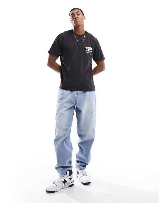 Cotton On relaxed t-shirt in overwashed black with Ford Bronco graphic , 4 of 4