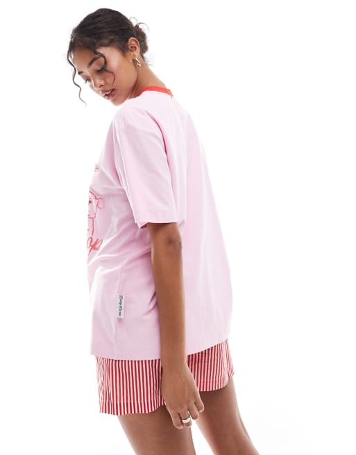 Cotton On relaxed t-shirt in pink with Betty Boop graphic, 3 of 4