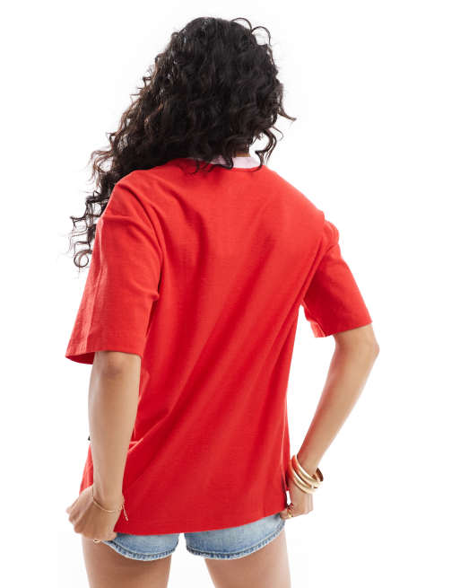 Cotton On relaxed T-shirt in red with Betty Boop graphic, 4 of 4