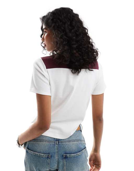 T-Shirt Donna G-Star Stripe Small Graphic Top – Design Moderno, Materiale Resistente, Abbinabile Ai Jeans RAW - 3