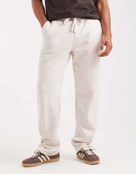 Cotton On relaxed track trackies in oatmeal marle - view 1