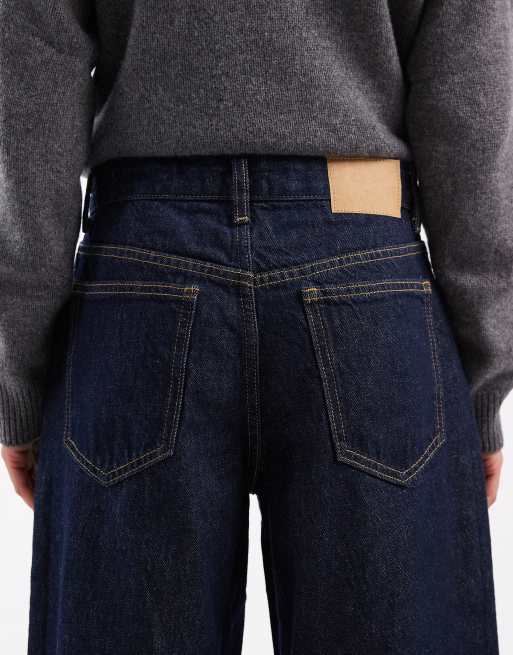 Cotton On relaxed wide jean in shutter blue