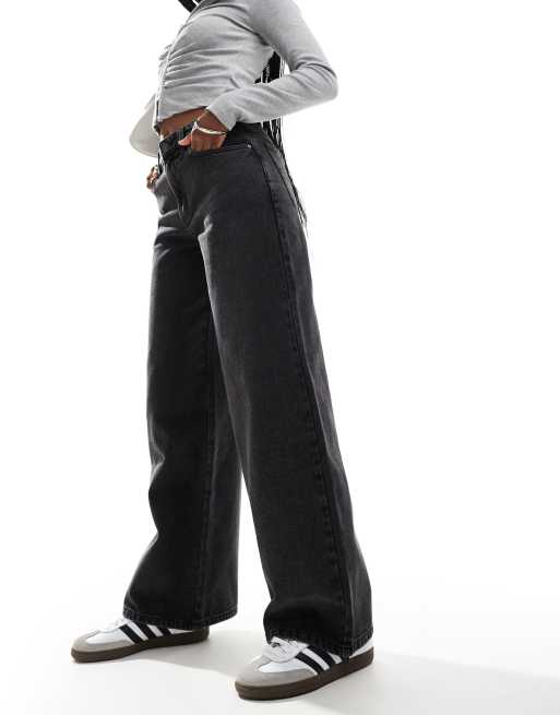 Cotton On relaxed wide jeans in grey