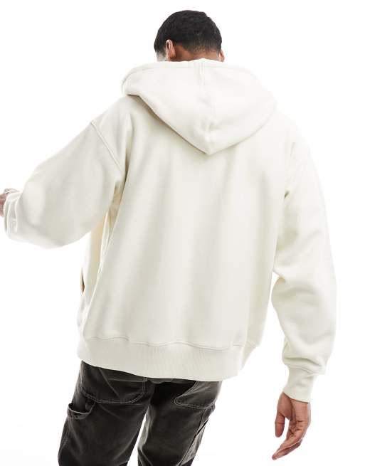 Relaxed Zip Through Hoodie