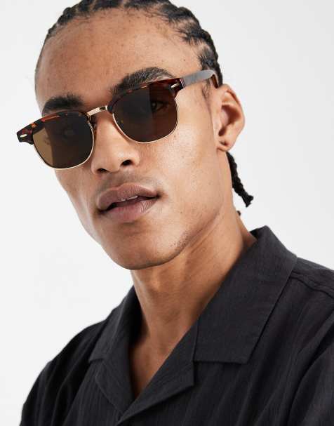 Cotton On – Retro-Sonnenbrille in Schildpatt-Optik - view 1