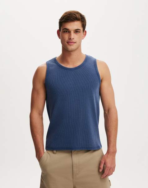 Cotton On Rib tank in navy