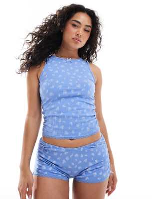 Cotton:on Cotton On Ribbed Ruffle Sleep Shorts