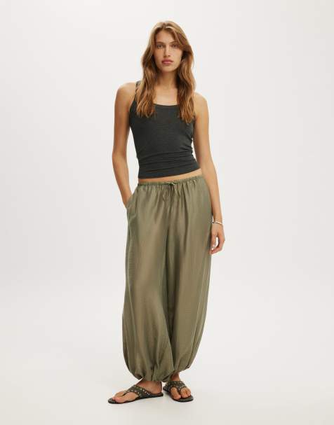 Cotton On Rio balloon pant in khaki