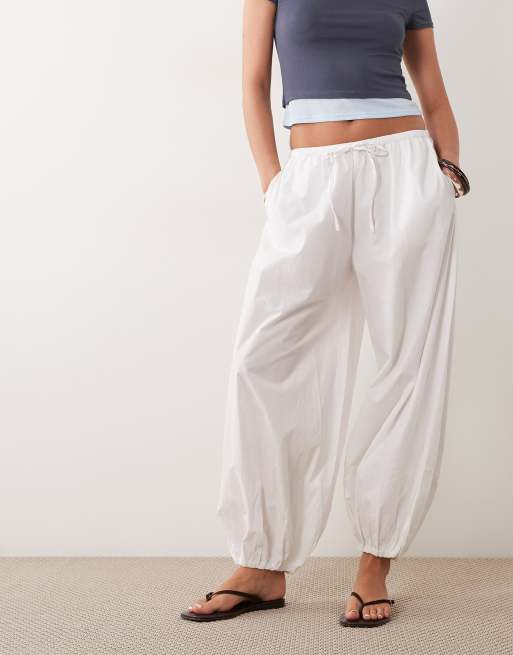 Cotton On Rio balloon pant in white, 2 of 5