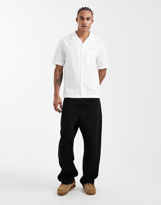 Cotton On Riveria short sleeve shirt in summer white, 2 of 5