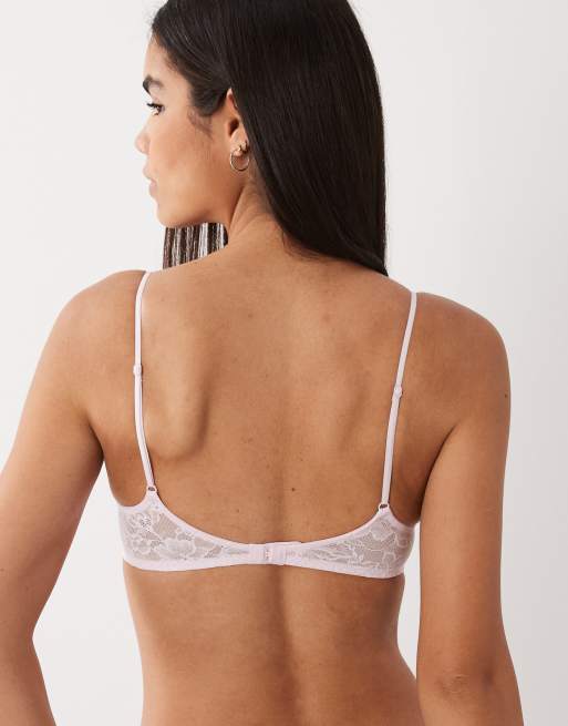 Cotton On – Rosa bralette i spets, 2 av 4