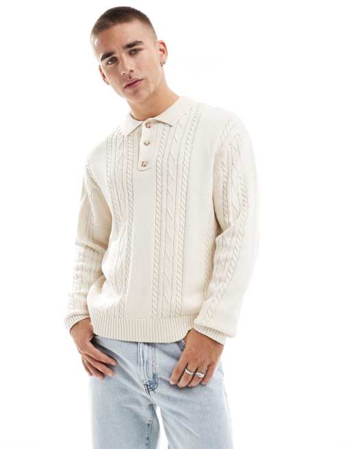 Cotton On – Ruby – Strickoberteil in Creme