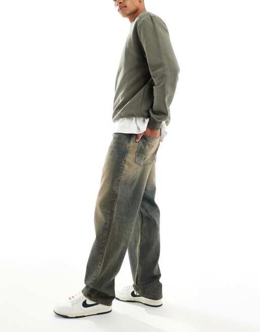 Cotton On - Ruimvallende jeans in blauw, 3 van 5