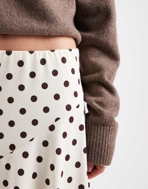 Cotton On – Sandy – Asymmetrischer Midirock mit Polka Dots, 4 von 5