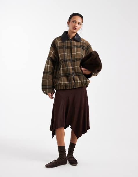 Cotton On - Sandy - Midirok in donker eikenbruin - view 1