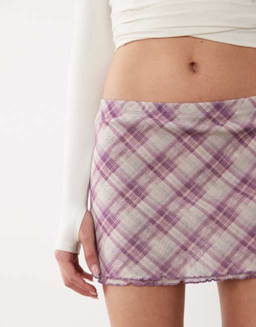 Cotton On satin lace mini skirt in pink, 3 of 5