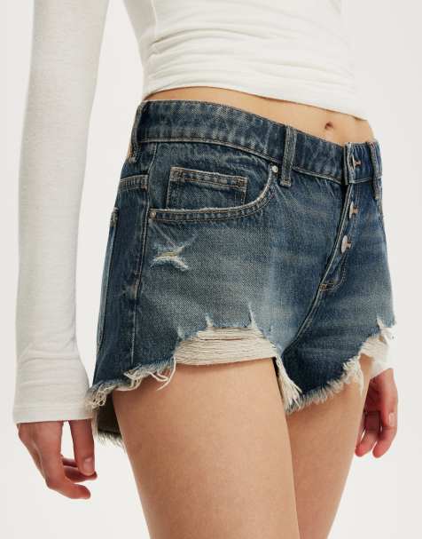 Cotton On Saturday denim short in blue - view 1