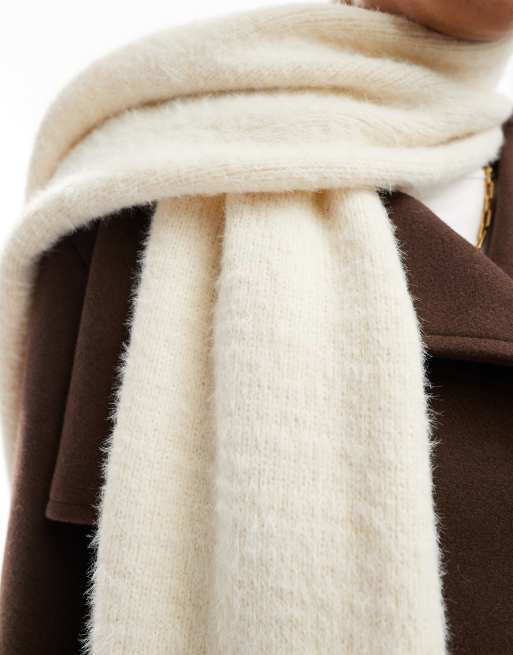 Wool Sciarpa Con Cappuccio Max Mara Fluffy Sciarpa Max And Co