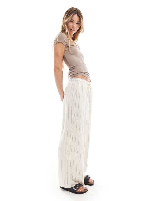 Cotton On scoop neck essential t-shirt in taupe rib, 3 of 4