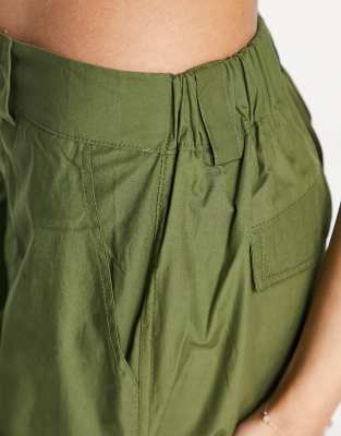 COTTON:ON Women Scout Cargo Pant Color Khaki Green Size 8 #2054857