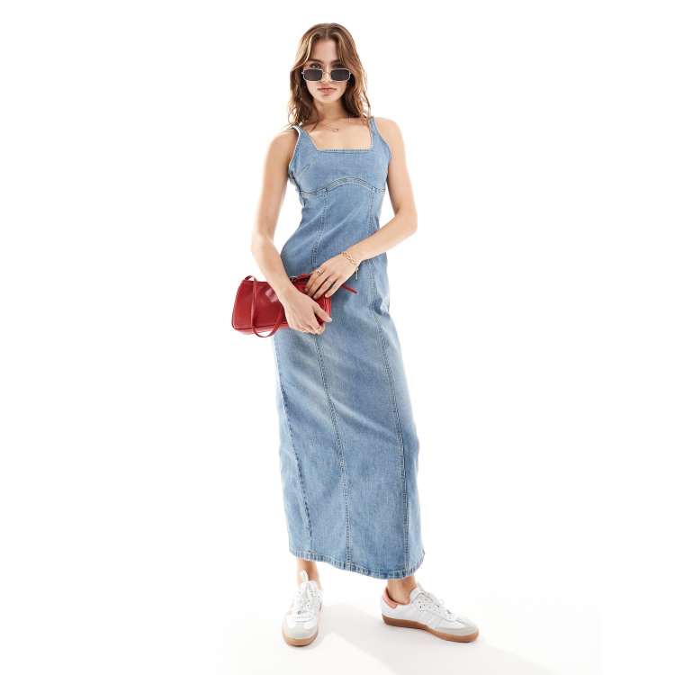 Denim dress cotton on new arrivals