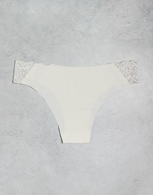 Cotton:on Cotton On Seamless Cheeky Briefs Multipack Black Frappe Cream