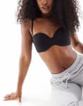 [Cotton:On] Cotton On seamless strapless bra in black 12C BLACK