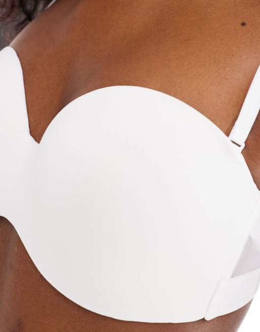 Cotton On seamless strapless bra in white, 2 of 4