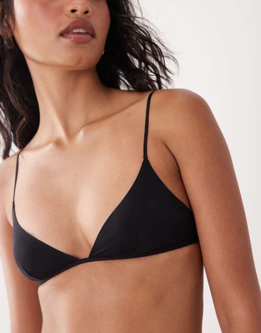 Cotton On - Set van 2 onzichtbare micro bralettes in zwart en wit, 4 van 4