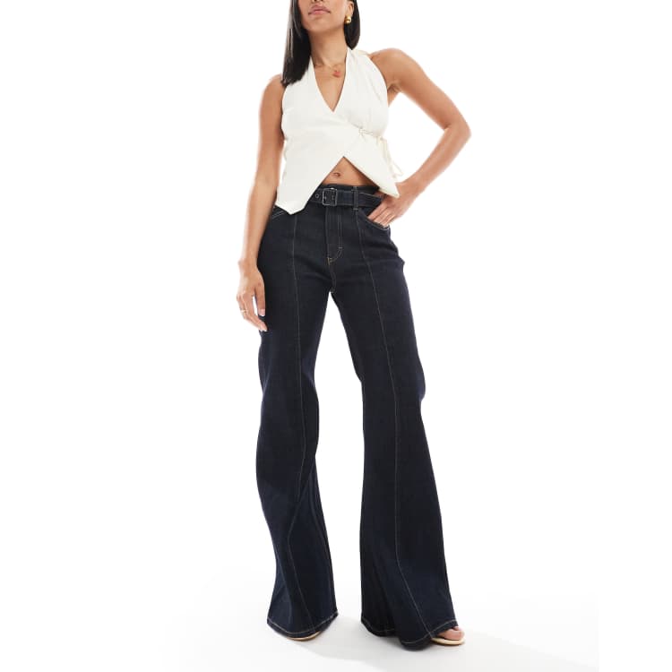 【SIENNE】 Billy Flared Jeans / 追跡付 Billy Flared Jeans (Blue) - sienne
