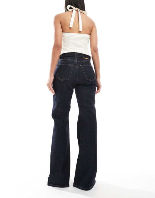 Cotton On Sienna high rise flare jeans in shutter blue 