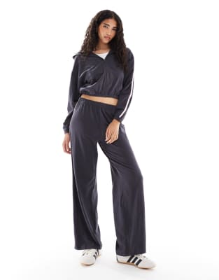 Cotton:on Cotton On Sleep Lightweight Super Soft Wide Leg Pants In Blue