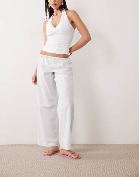 Cotton On - Sleep - Luchtige zachte broek in wolkenblauw - view 1