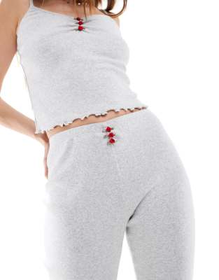 COTTON:ON COTTON ON SLEEP POINTELLE RIB CAPRI 