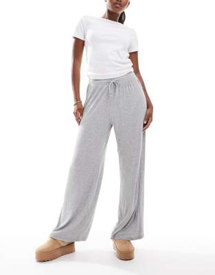 Cotton:on Cotton On Sleep Recovery Asia Fit Pajama Pants In Heather Gray