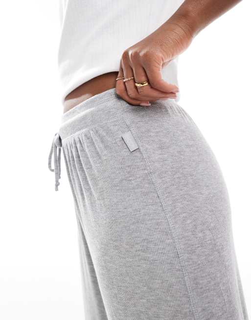 Cotton On sleep recovery asia fit pajama pants in heather gray, 2 of 4