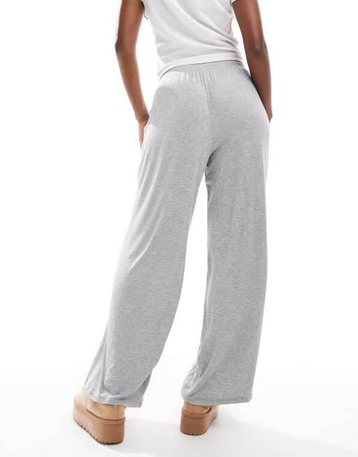 Cotton On sleep recovery asia fit pajama pants in heather gray, 3 of 4