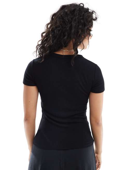 Cotton On Sleep Recovery fitted t-shirt in black