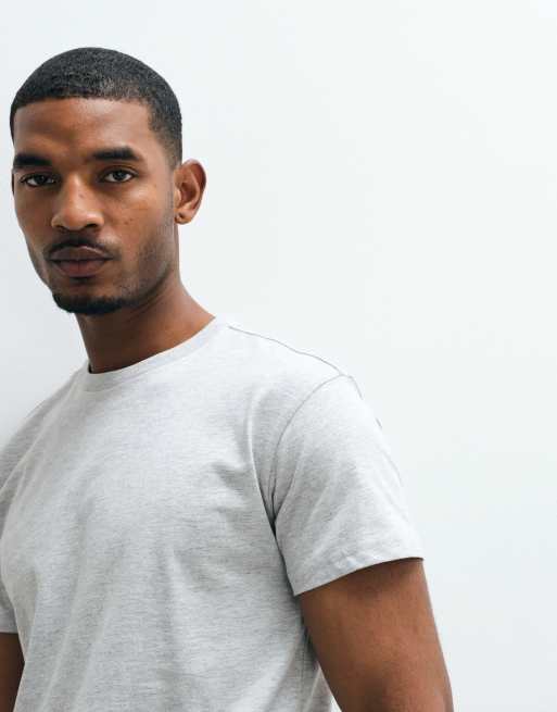 Cotton On slim fit t-shirt in heather gray, 3 of 5