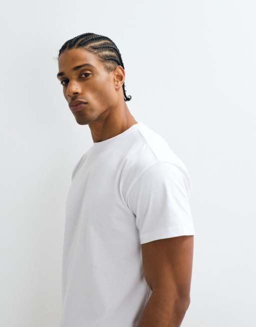 Cotton On slim fit T-shirt in vintage white, 5 of 5
