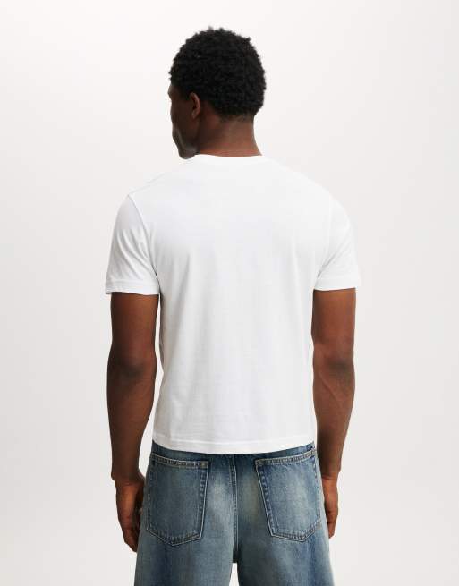 Cotton On Slim fit t-shirt in white, 4 of 4
