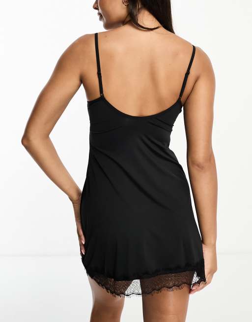 Cotton On - Slip-nachtjurk met kanten randje , 2 van 4