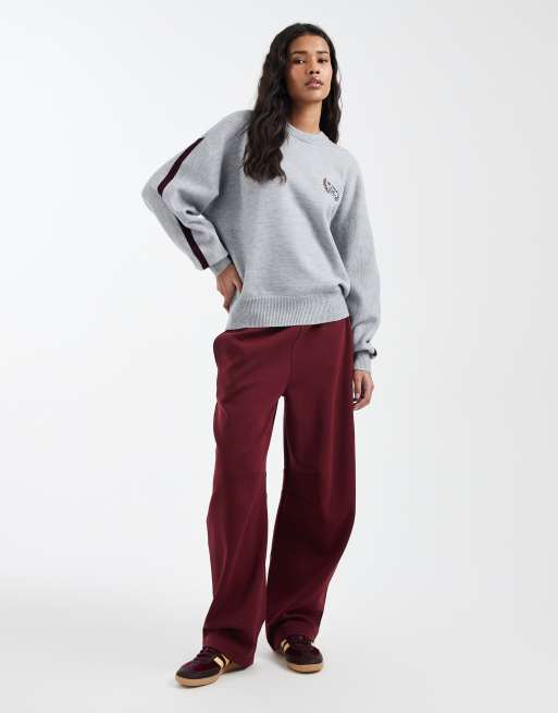 Cotton On slouchy knit sweater in light grey, 2 of 4