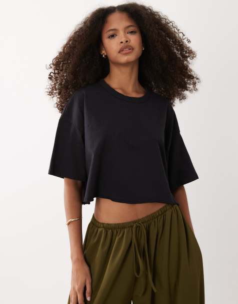 Cotton On - Sort cropped T-shirt - view 1