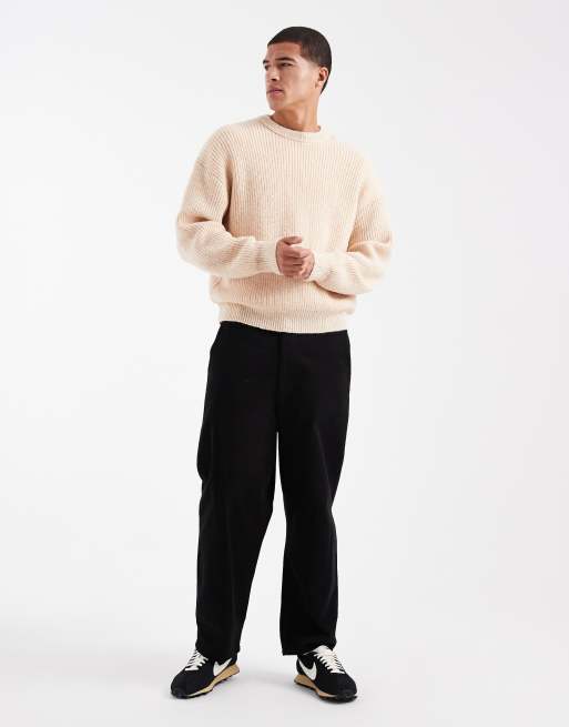 Cotton On – Stenfärgad, fluffigt stickad topp med boxig passform och rund halsringning, 2 av 5