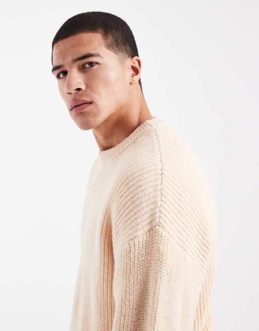Cotton On – Stenfärgad, fluffigt stickad topp med boxig passform och rund halsringning, 4 av 5
