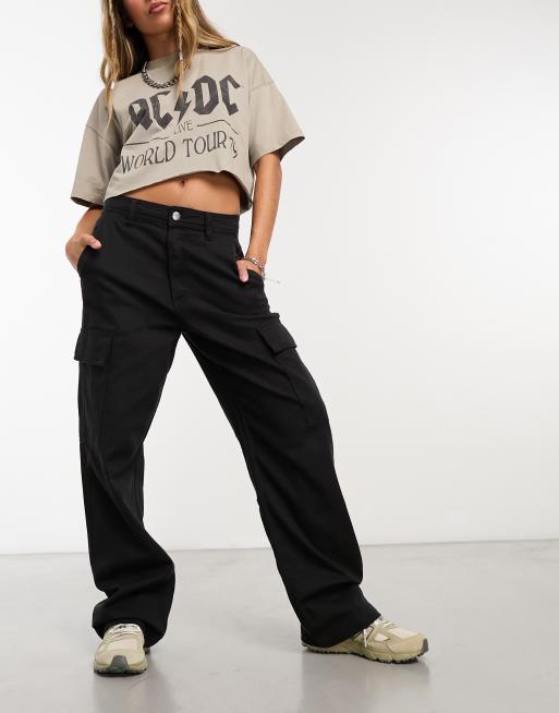 Cotton On cargo pant in black