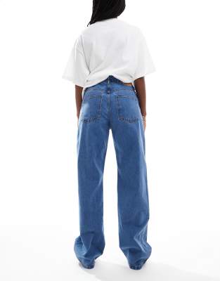 Cotton On Straight Leg Jean In Blue