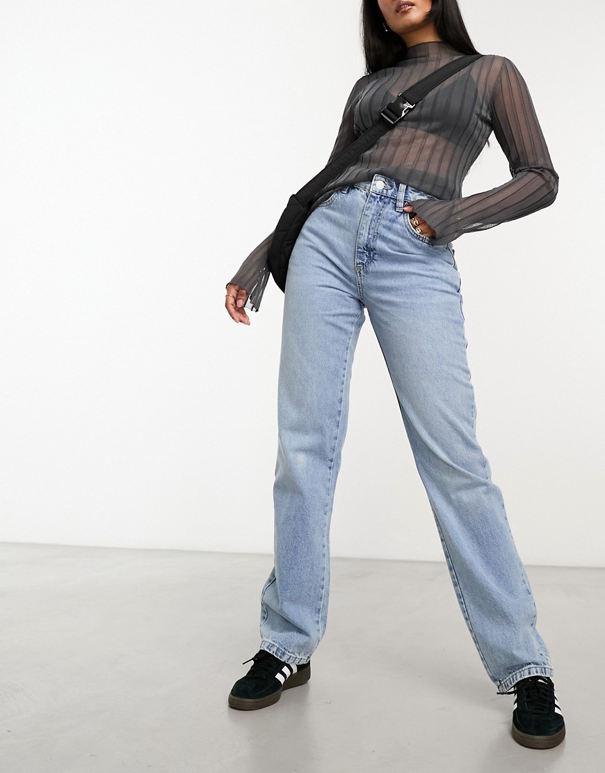 Cotton On straight leg jeans in blue